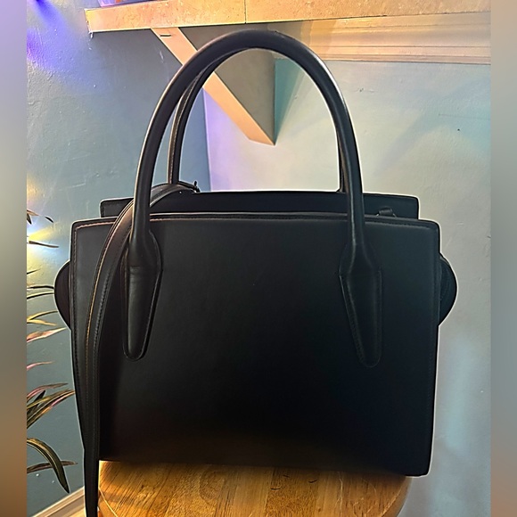 Coach LARGE Andrea Carryall NWOT Black Satchel (LAST 1) - Picture 10 of 13